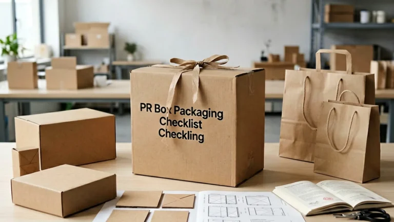 PR Box Packaging Checklist: Launch Kit Specs Buyers Should Confirm