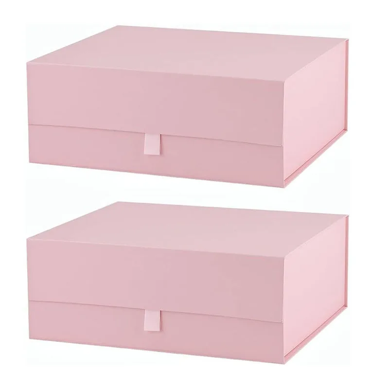 Pull-tab magnetic box