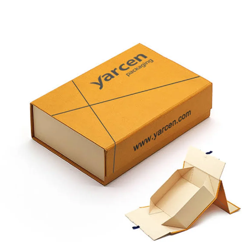 Retail packaging solution with folding gift box structure